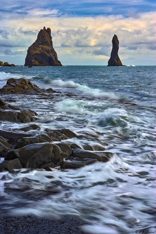 Dyrholaey Sea Stacks, Iceland