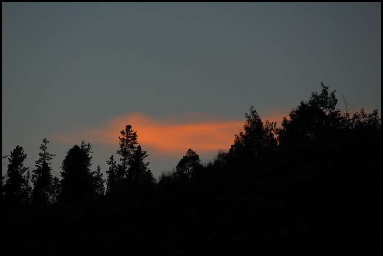 Sunset, Grand Teton NP, WY